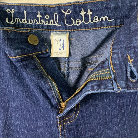 Industrial Cotton Straight Leg Jeans - Picture 6 of 7